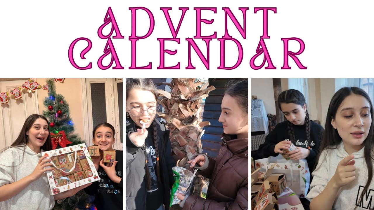 KIZ KIZA GÜN 😍 | ADVENT KALENDAR DÜZELTDİK 🩷 | DOLUTOS SINADIQ 🥰