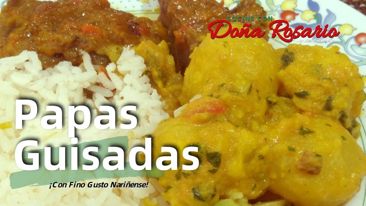 PAPAS GUISADAS por Rosario Narváez Rivadeneira T-3