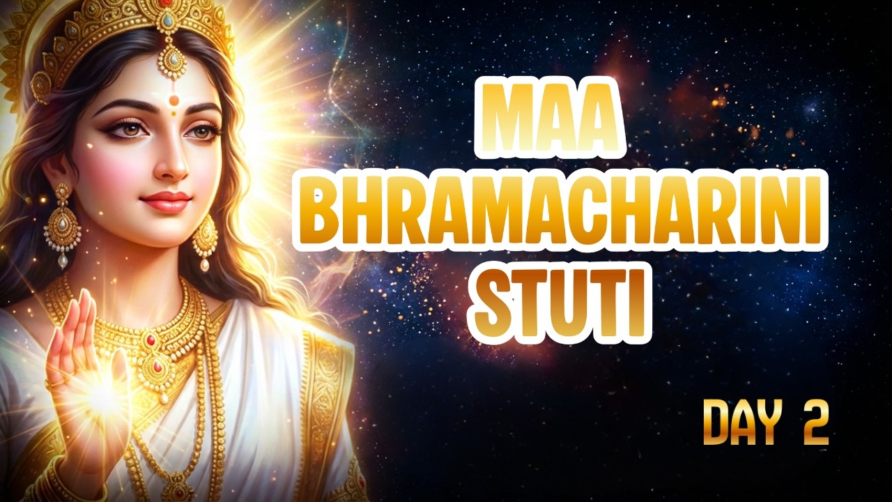 Navratri Day 2: Maa Brahmacharini Mantra | Powerful Chant 🙏