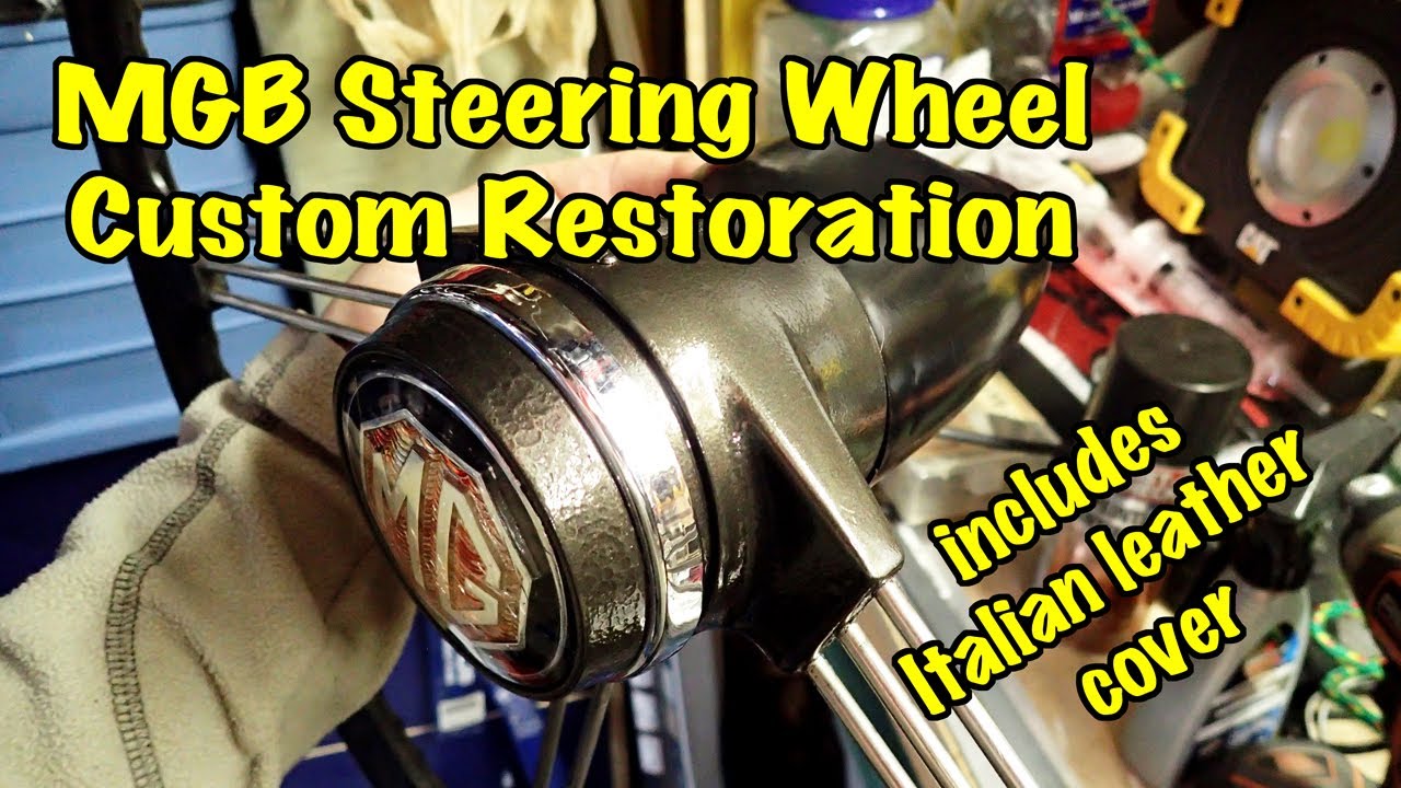 65 MGB Steering Wheel (Refurbished)
