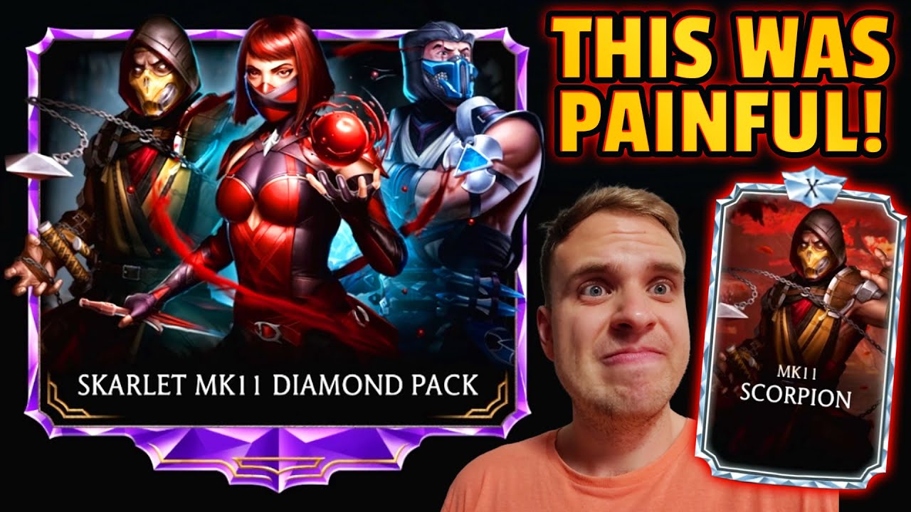 MK Mobile. Opening MK11 Diamond Pack Until I MAX OUT MK11 Team! Was 69K Souls Enough?