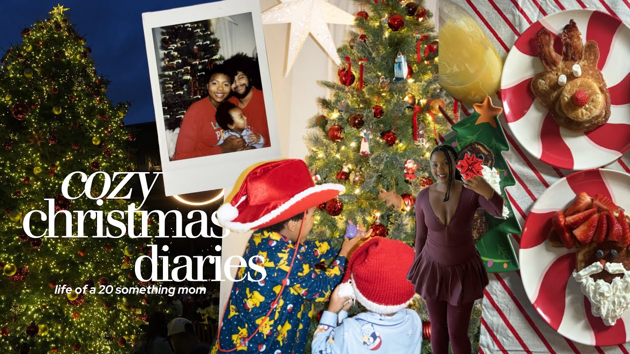 A home body vlog: Christmas at home, traditions and family time 20 something’s mom diaries - ep 1.