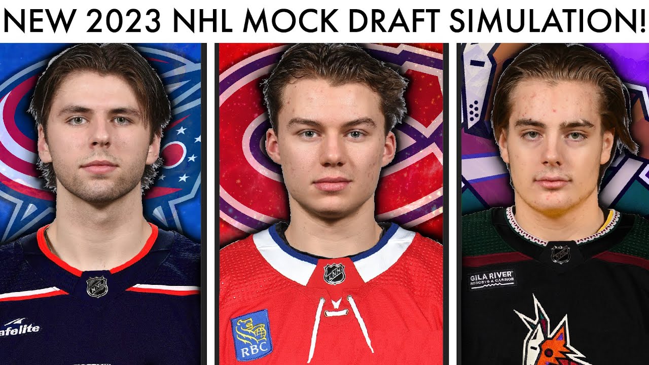 2023 NHL MOCK DRAFT SIMULATION! (FULL Top 16 Order Predictions & Connor Bedard Canadiens Rumors)