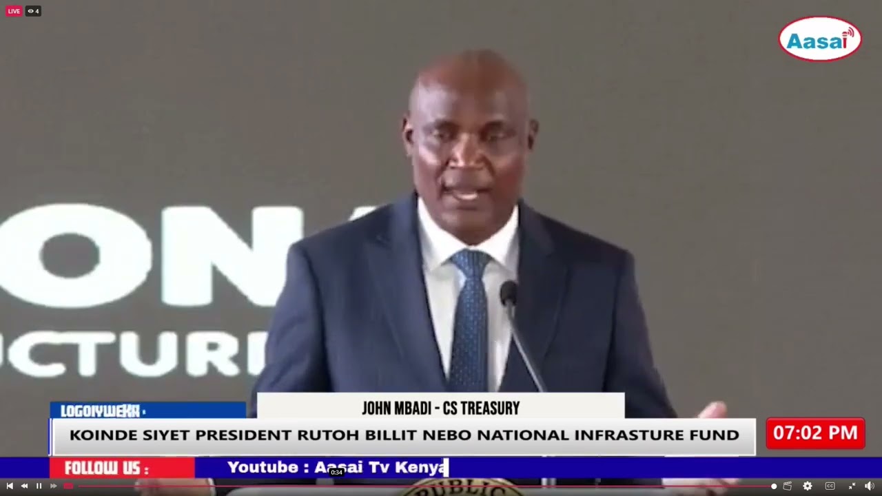 President William Ruto signs National Infrastructure fund into law.