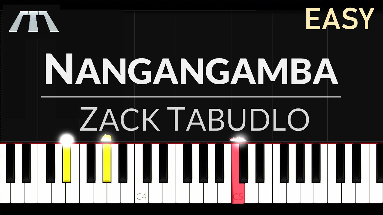 Nangangamba (Zack Tabudlo) - EASY Piano Tutorial