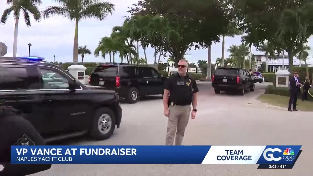 Vice President JD Vance makes stop in Naples for private fundraiser
