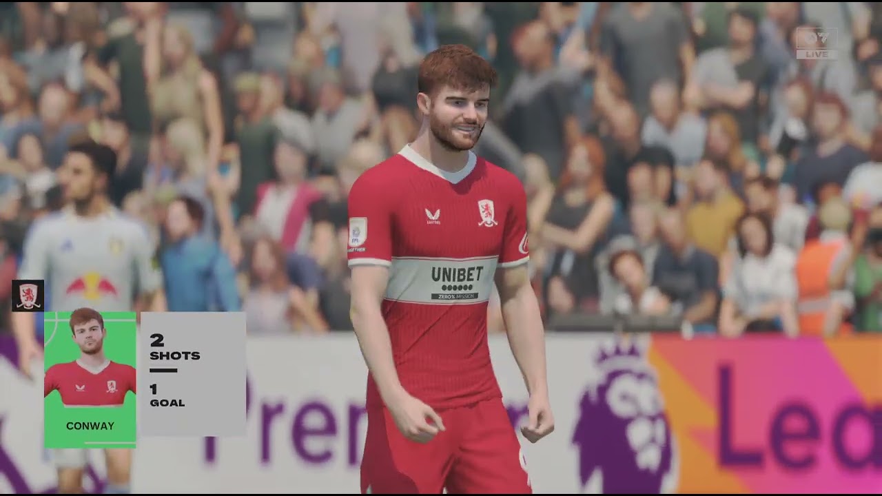 Leeds vs Middlesbrough 1-3 in penaltys