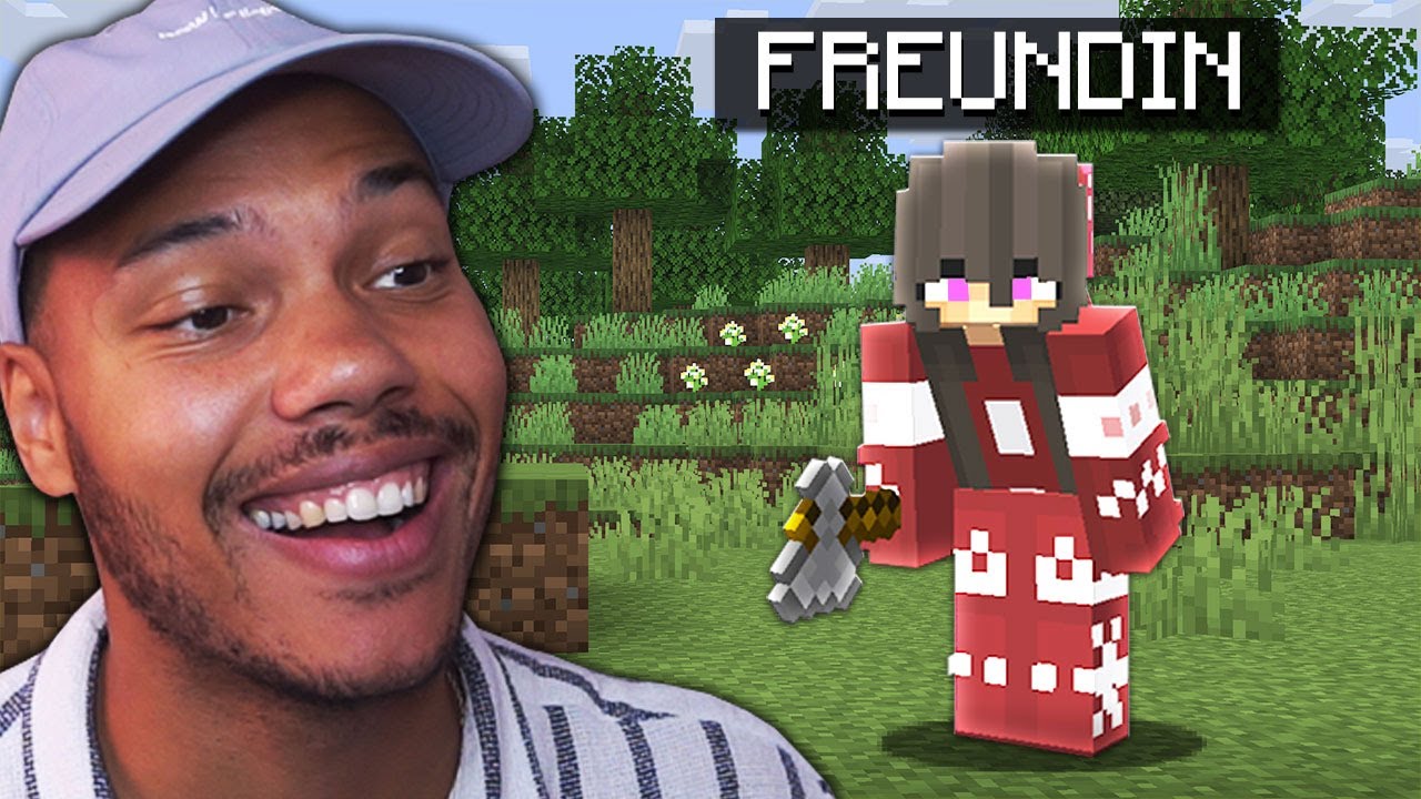 Meine FREUNDIN spielt zum 1. Mal Minecraft!