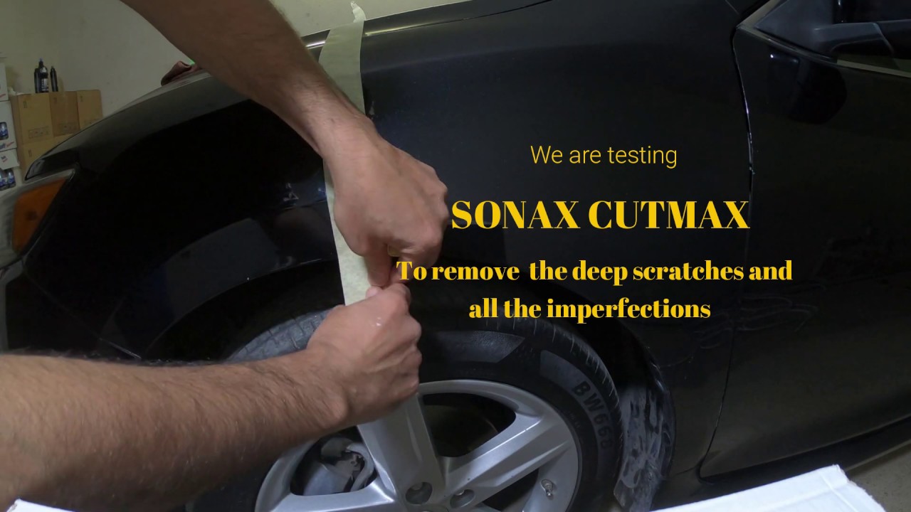 SONAX Cutmax and Perfect finish - in Iraq