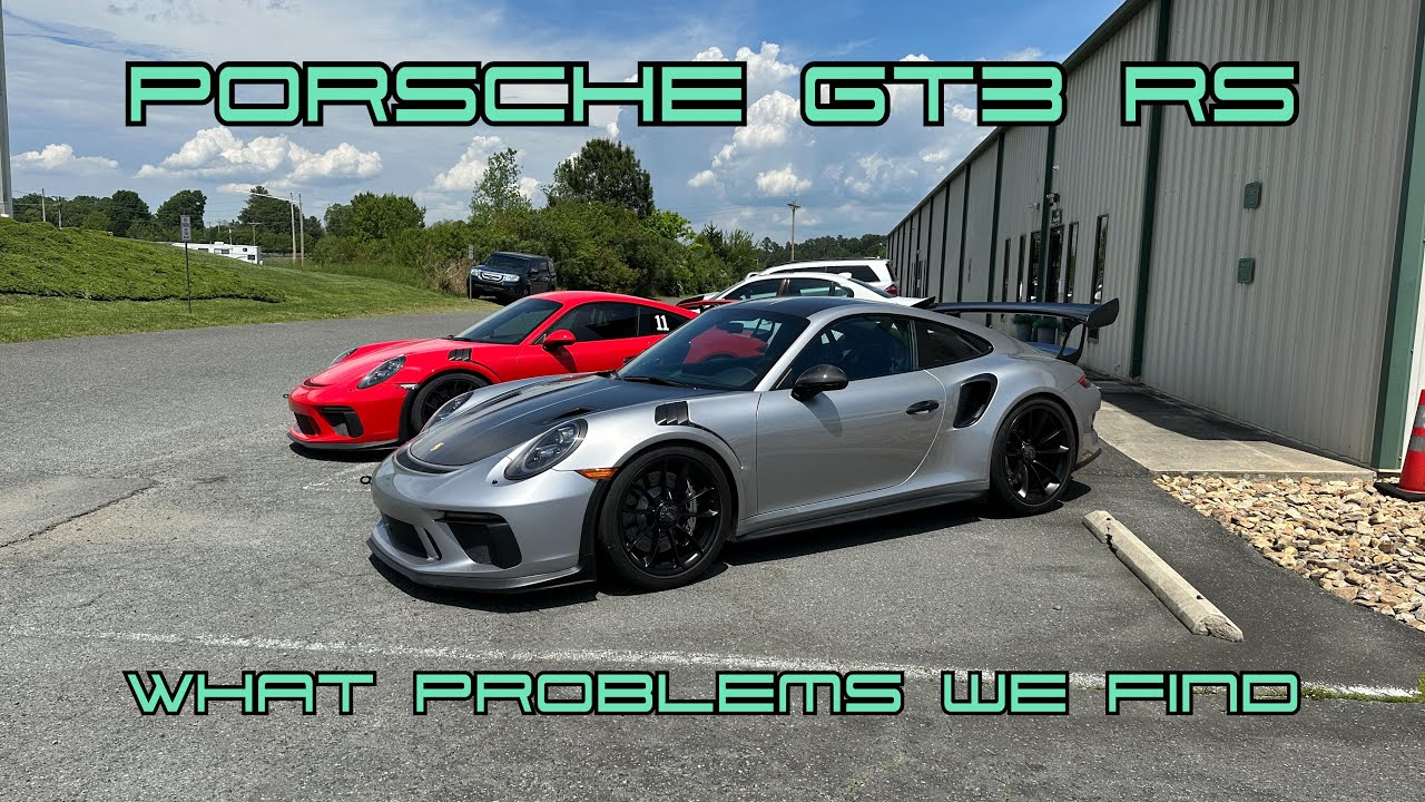 Porsche 911 991.2 GT3 RS - Problems we find during service and track inspections