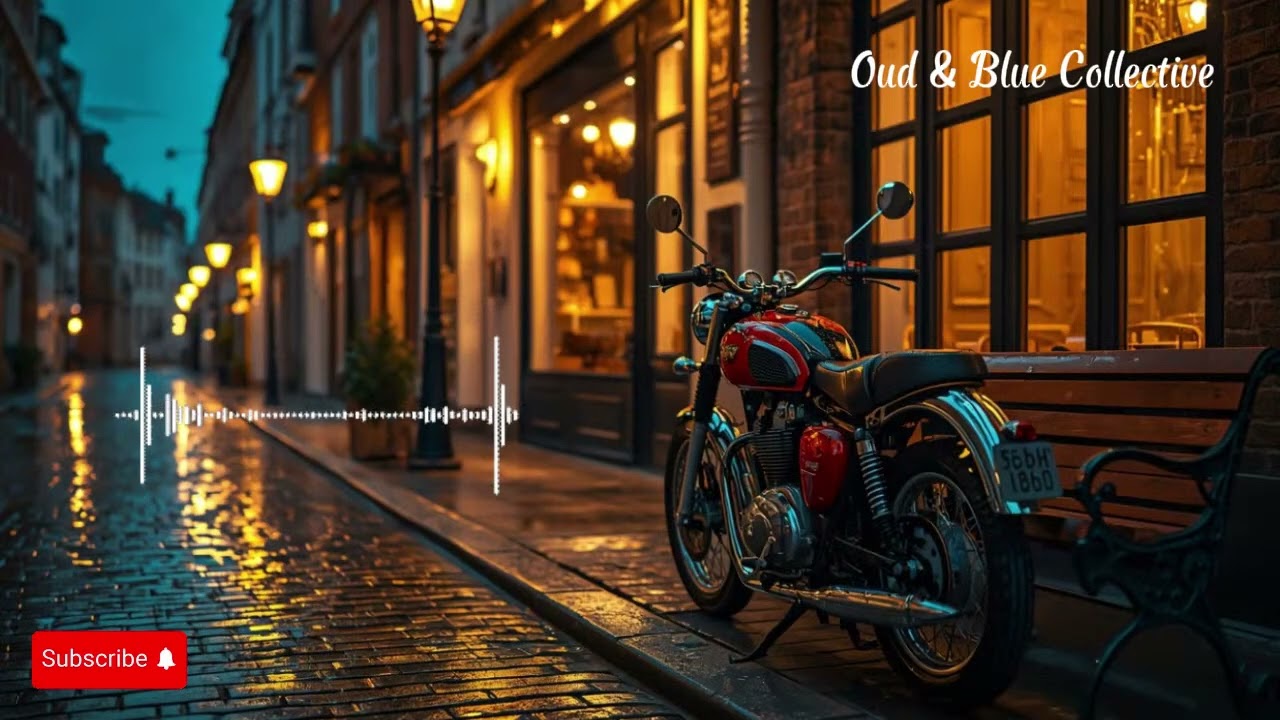 Italian Café Glow After Rain ✨🎷 | Warm Jazz & Peaceful Night Atmosphere