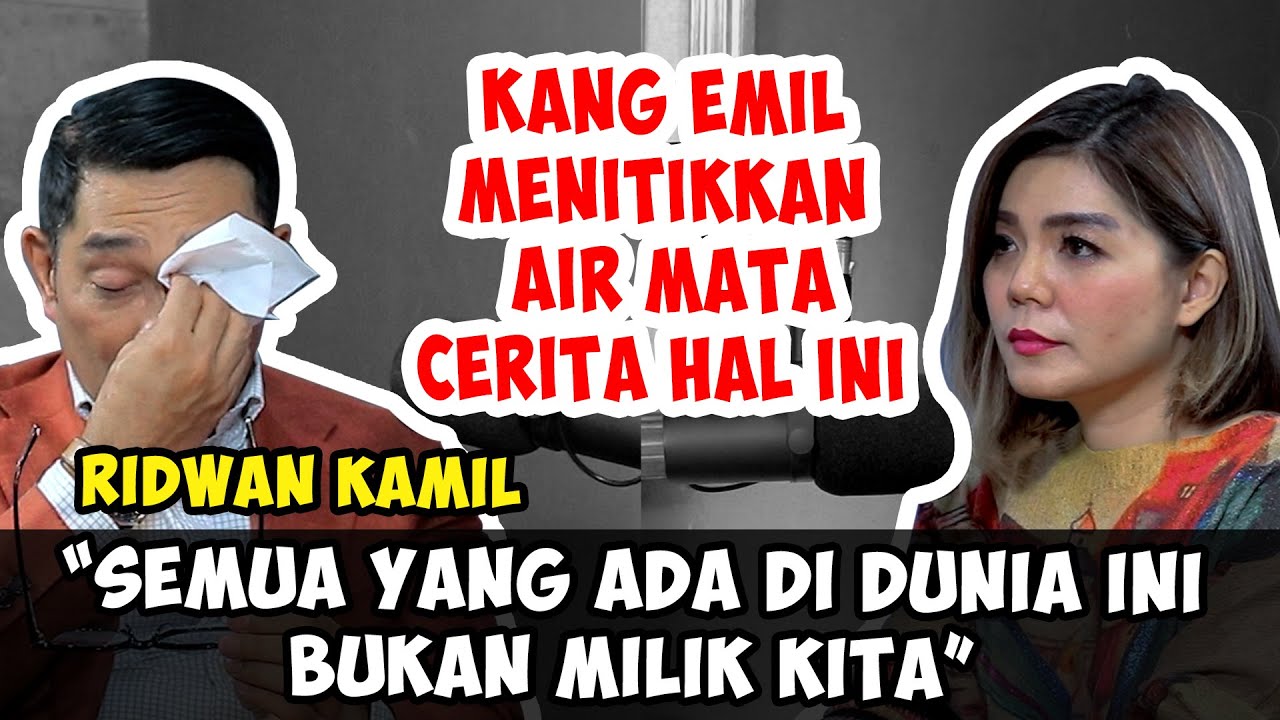 SEDIH! DALAM TANGIS, RIDWAN KAMIL CURAHKAN ISI HATINYA | Friends of Merry Riana