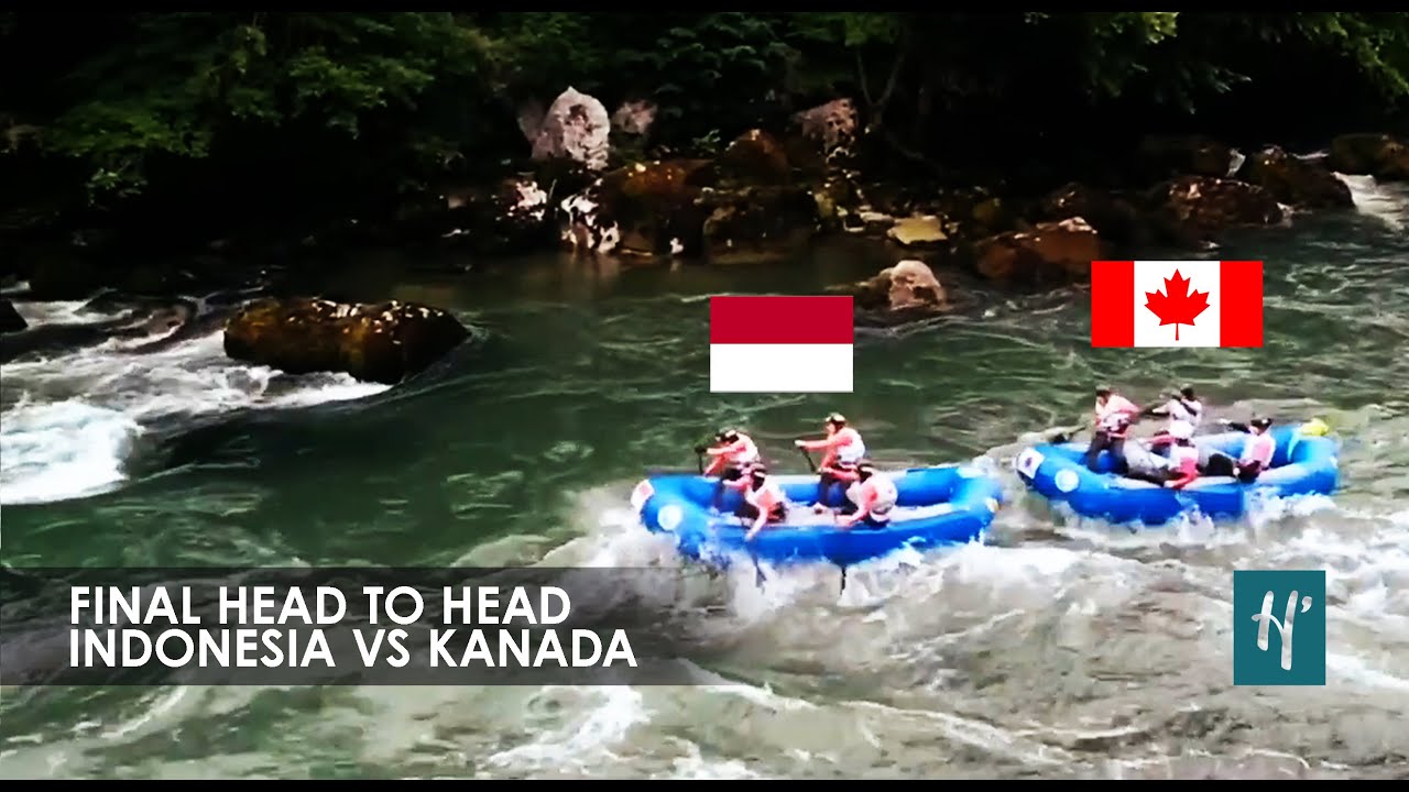 Perjuangan Tim Putri Arung Jeram Junior Indonesia di Final Sprint H2H Kejuaraan Dunia 2022