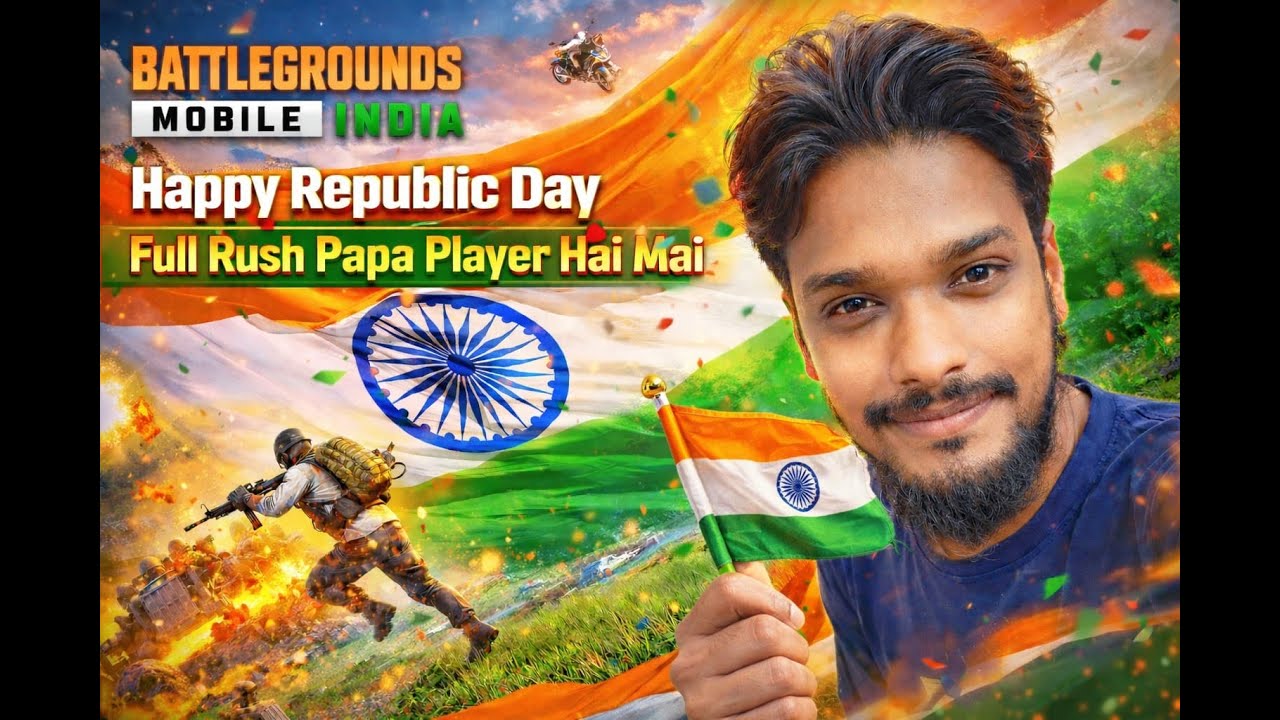 HAPPY REPUBLIC DAY! (BGMI LIVE)