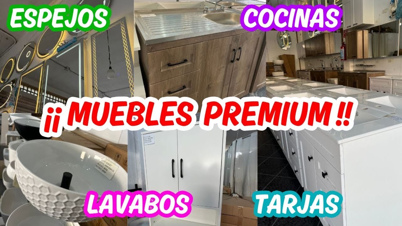 😱 MUEBLES  “Baratos” para tu COCINA Y BAÑO 🚽 | Espejos INTELIGENTES | Cerca de metro LAGUNILLA