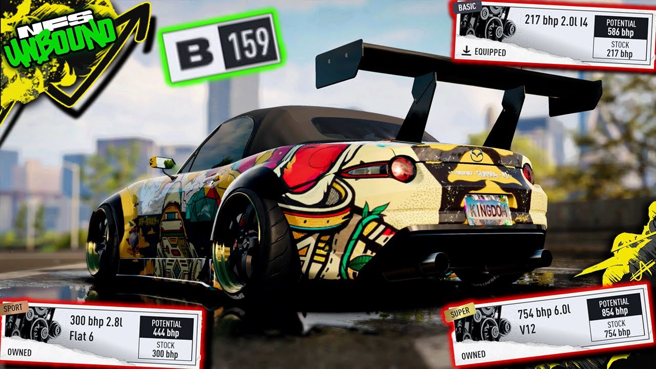 Best Engine Swap for B Tier | Mazda Miata MX-5 (2015) | Need For Speed Unbound