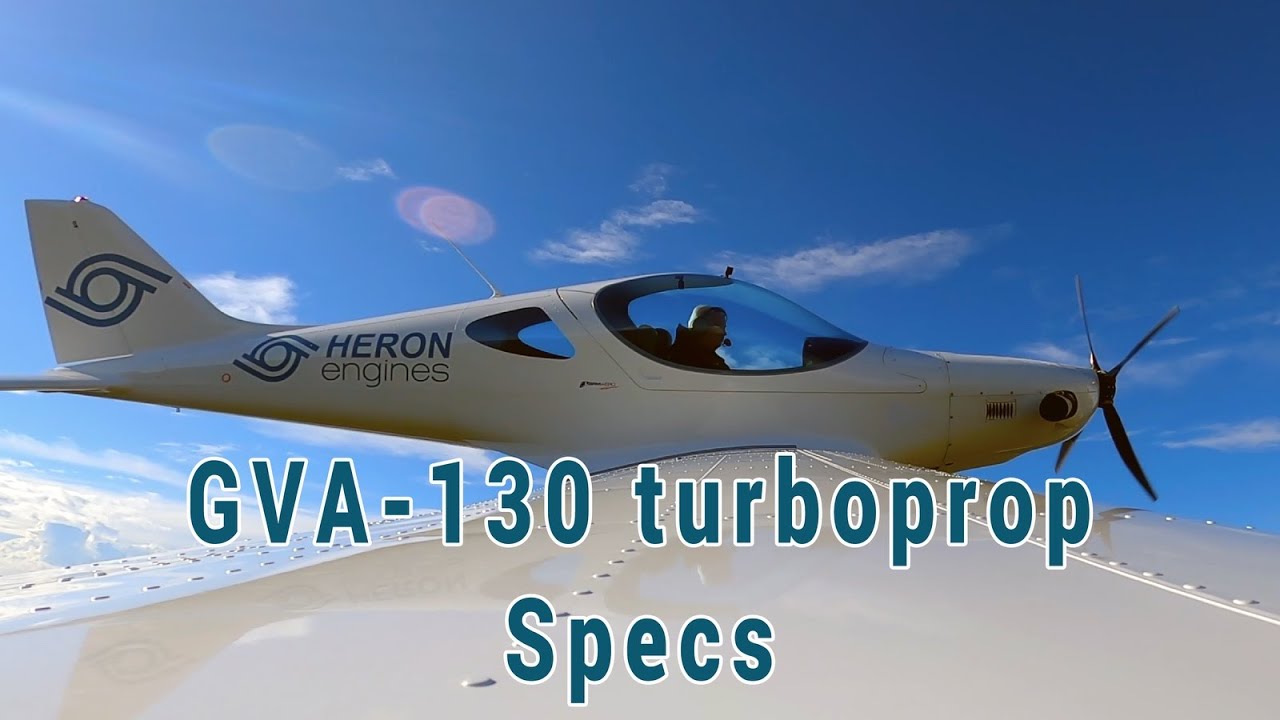 Heron Engines GVA-130 TurboProp specifications