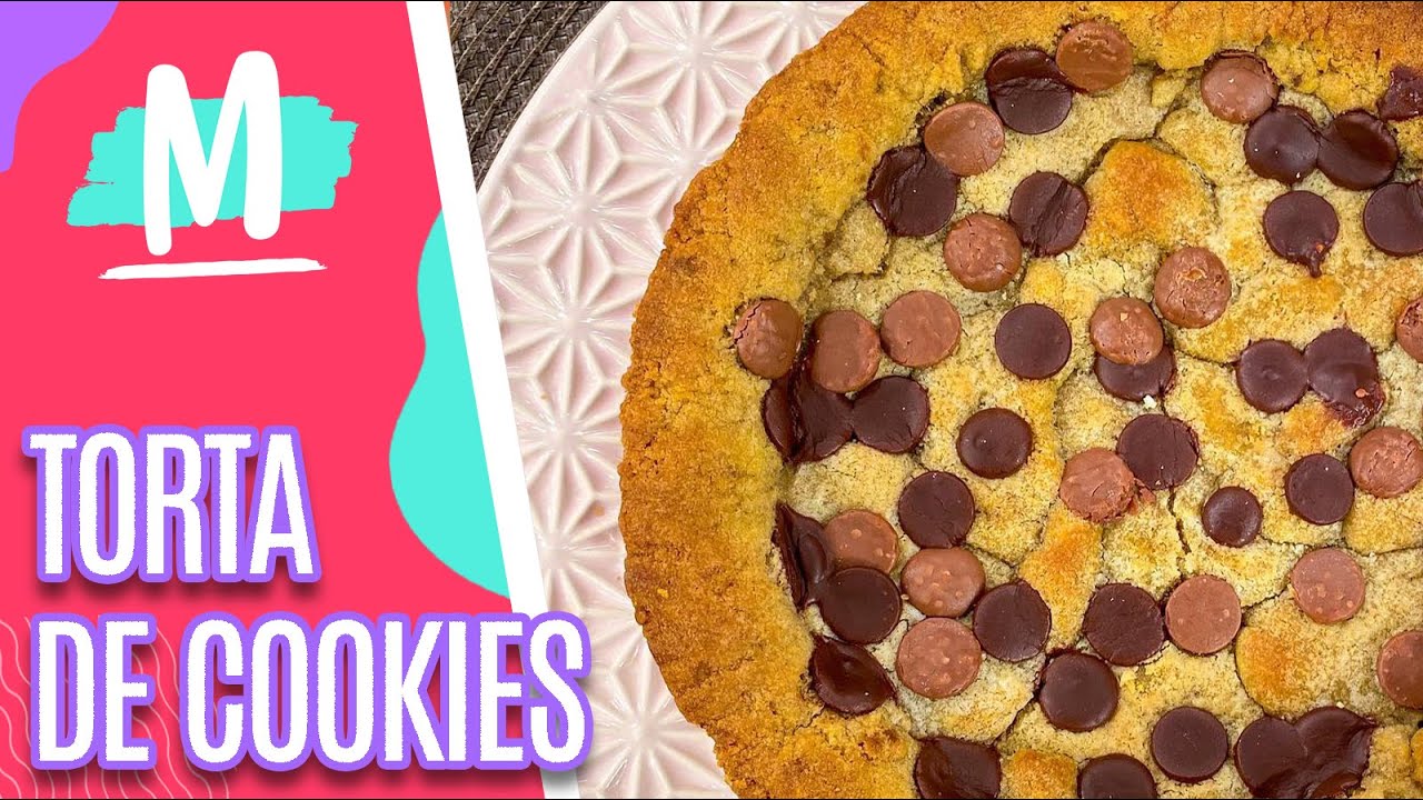 Receita de TORTA DE COOKIES com Brigadeiro - Mulheres (19/09/22)