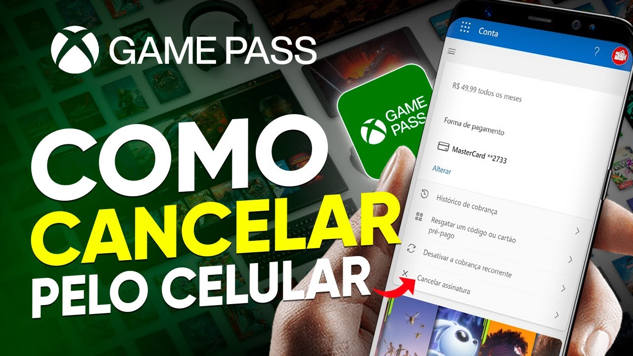 Como CANCELAR o XBOX GAME PASS pelo CELULAR - Atualizado 2024!