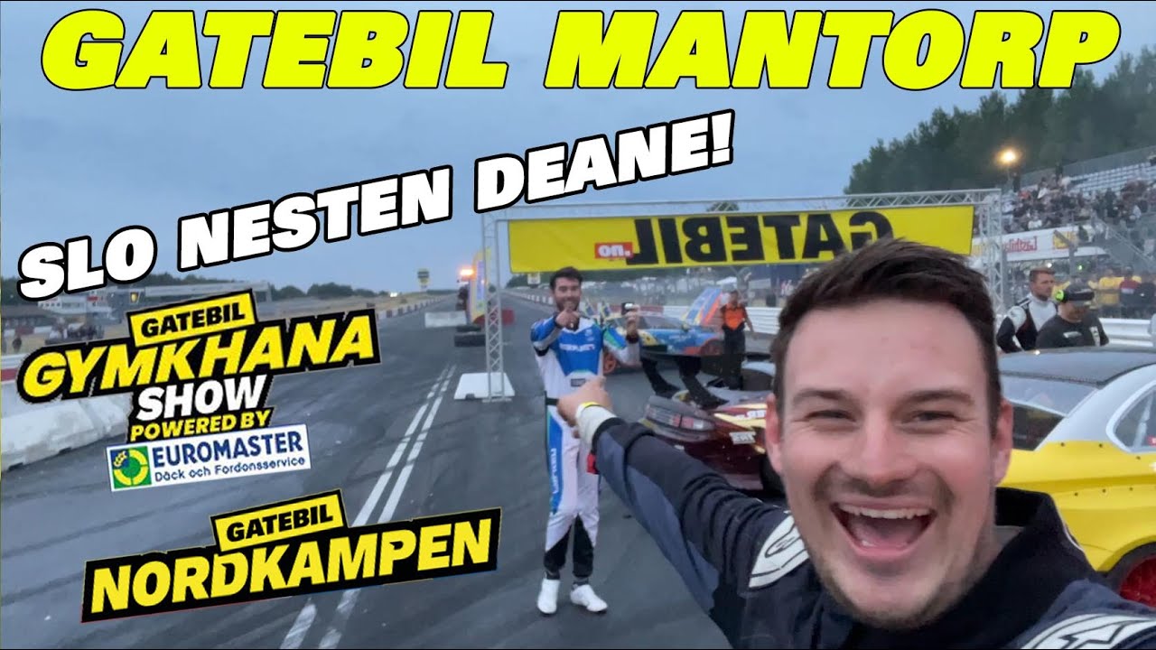 Gymkhana FINALE mot JAMES DEANE - Gatebil Mantorp
