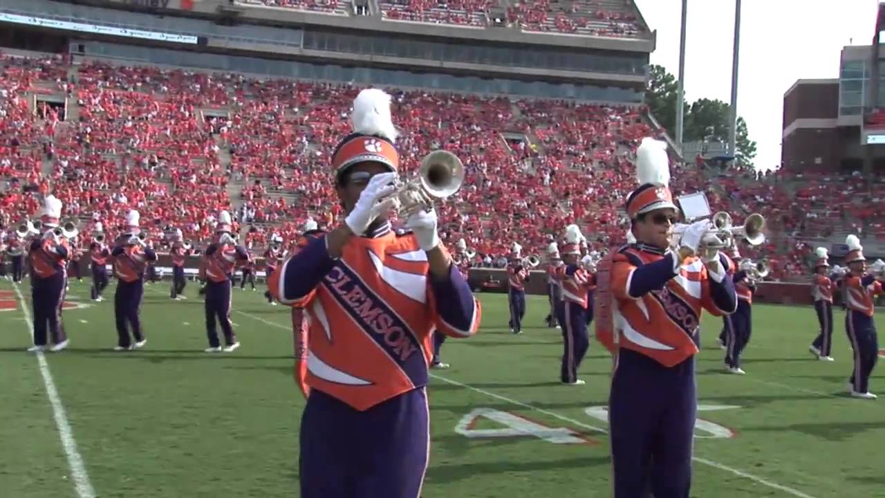 Clemson University Tiger Band Hawaii Five-0 sideline version