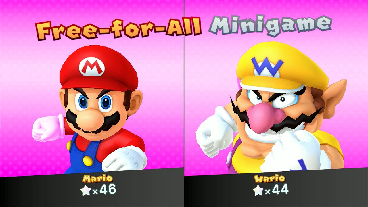 Mario Party 10 Duel - Mario vs Wario - Whimsical Waters