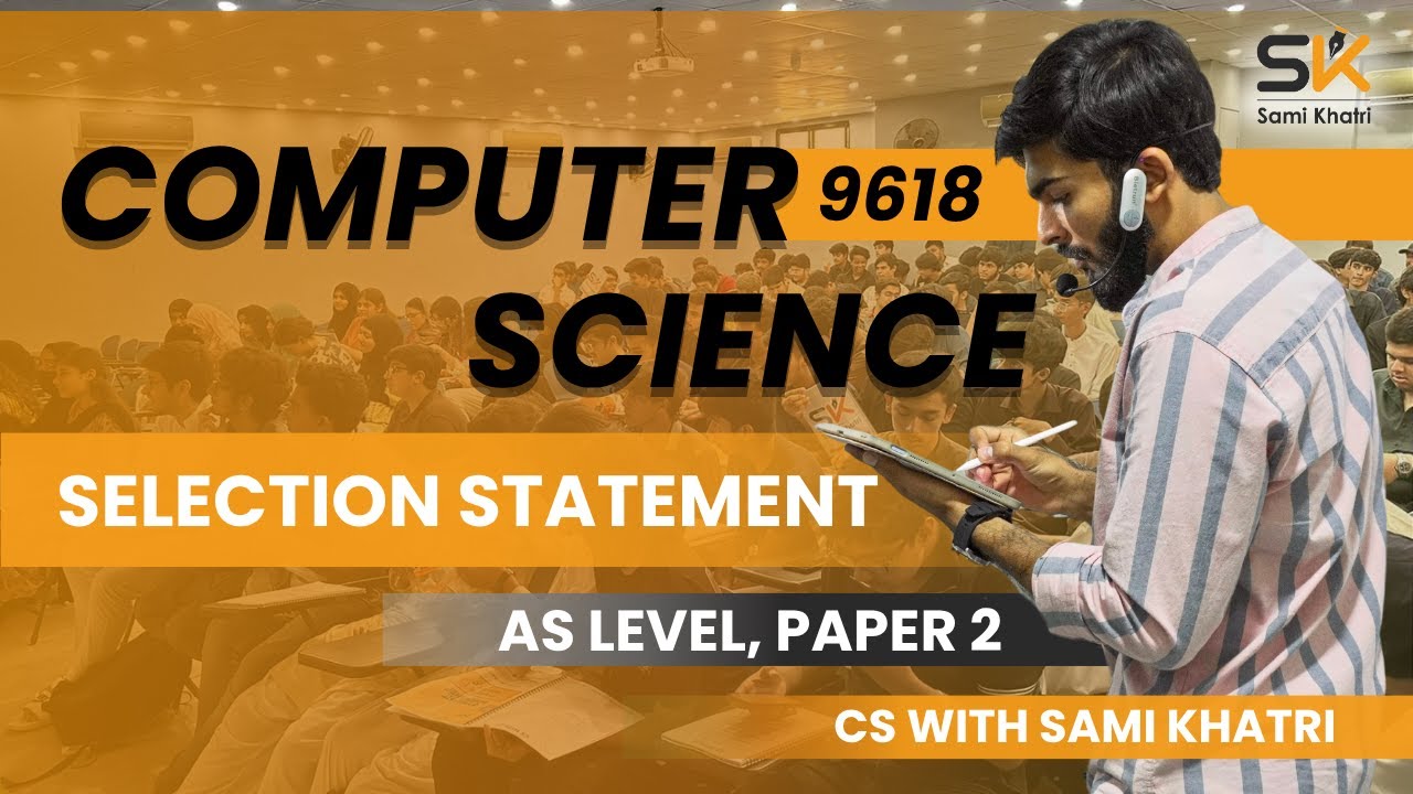 If Then Else & Case Of Otherwise Made Easy | AS Level Computer Science (2026 Syllabus + Past Paper)