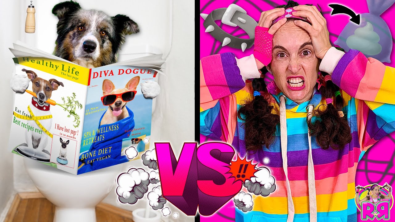 VIDA sin PERRO Vs con 🐶 24 horas ANTES y DESPUÉS de Tener PERROS 🐩  RUTINA de MAÑANA con REPELUDO 🐺