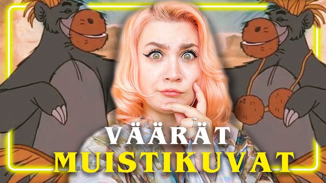 Muistatko oikean Disney version? | MANDELA-EFEKTI