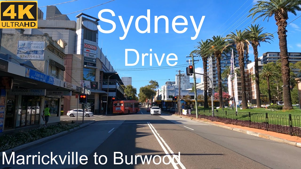 Driving Marrickville to Burwood | Sydney Australia