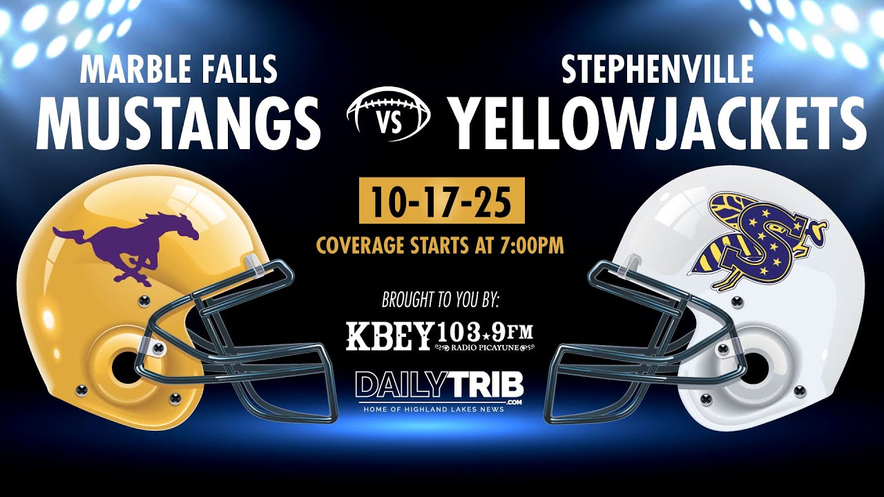 Marble Falls vs Stephenville 10-10-25
