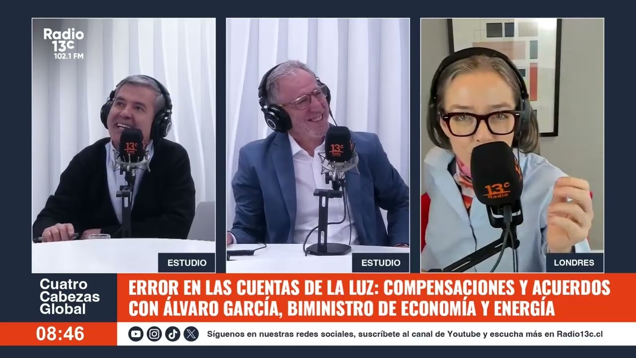 Biministro García en Cuatro Cabezas Global de T13 Radio