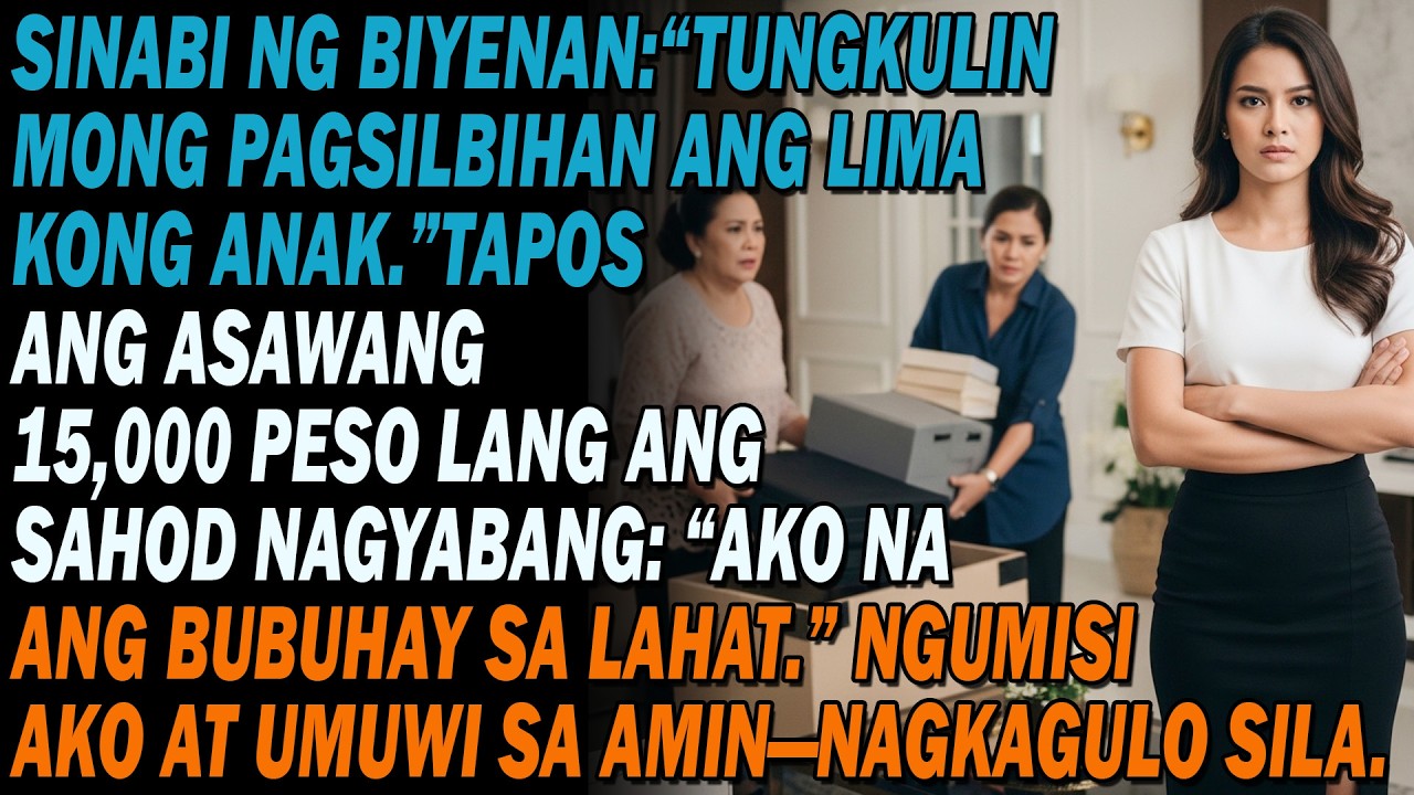 😒Sinabi Ng Biyenan: 🔥 “Tungkulin Mong Pagsilbihan Ang 5 Anak Ko ” 😏At Ngumiti Akong Sumagot…