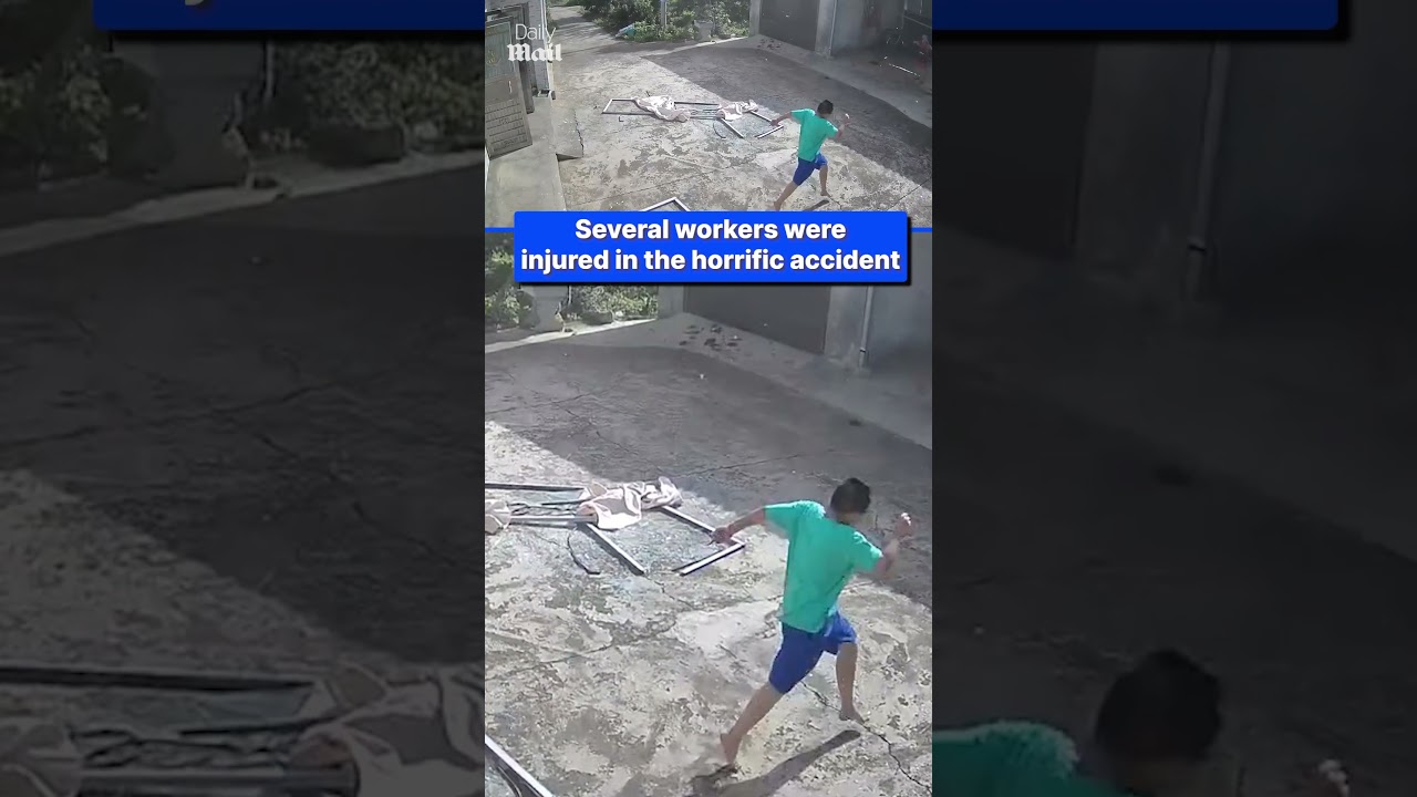 Terrifying moment firework factory explodes in China