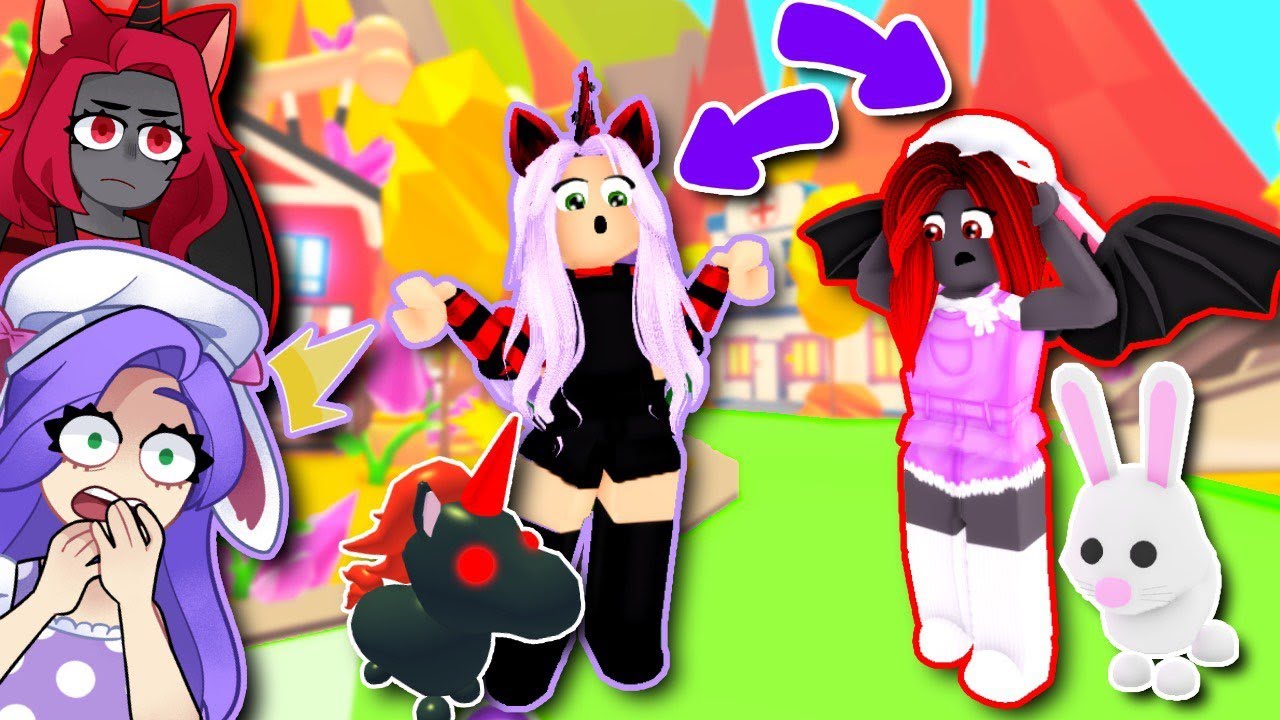I SWITCHED Lives With MOODY In ADOPT ME! (Roblox)