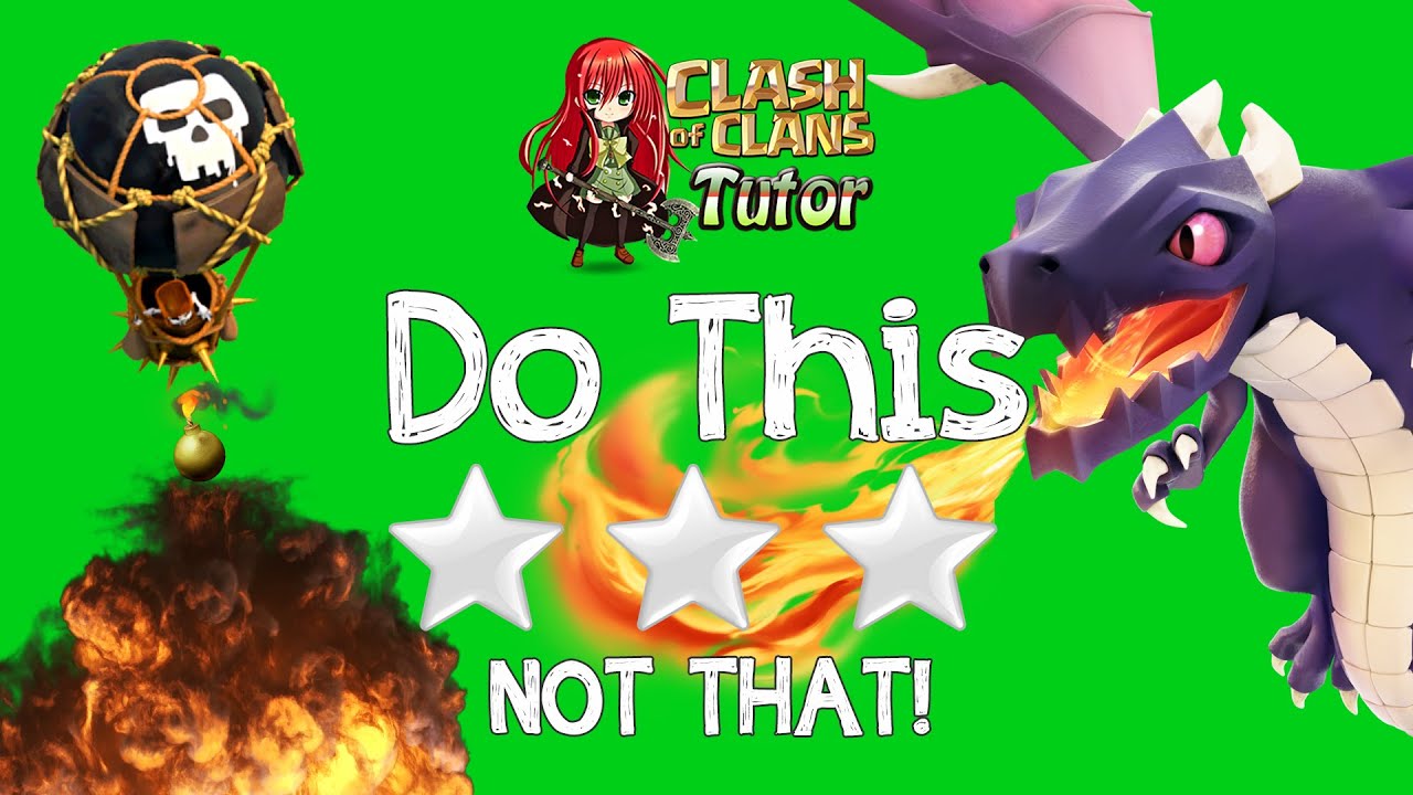 Clash of Clans Do This, Not That - Dragon Attack TH8