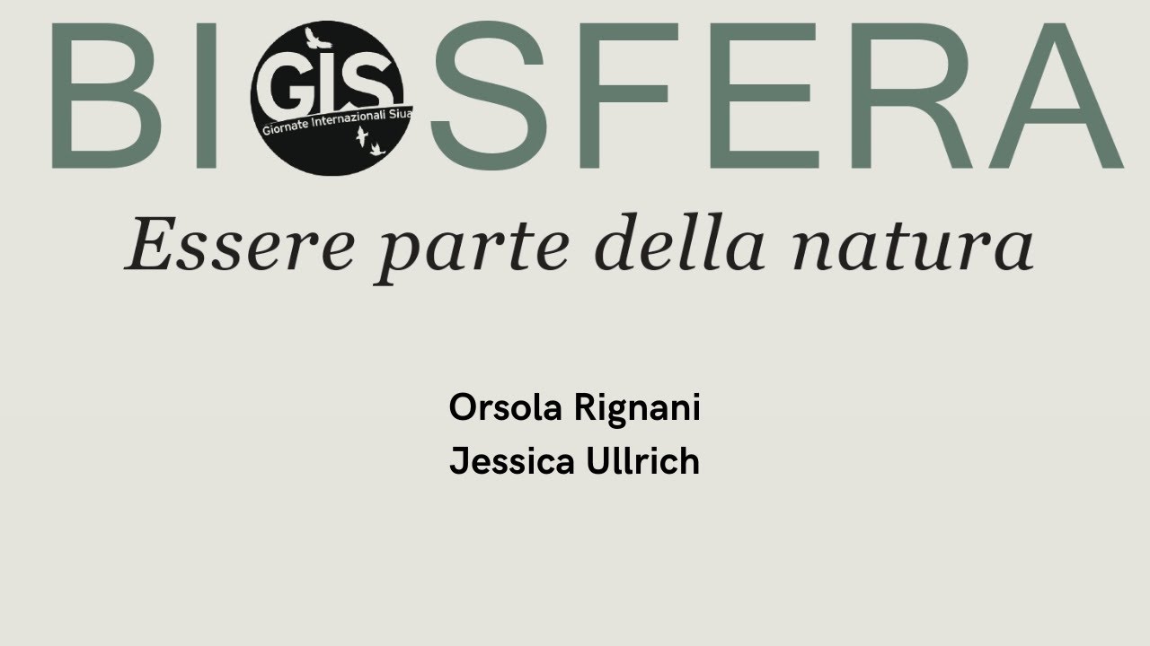 GIS 2025 - Orsola Rignani e Jessica Ullrich