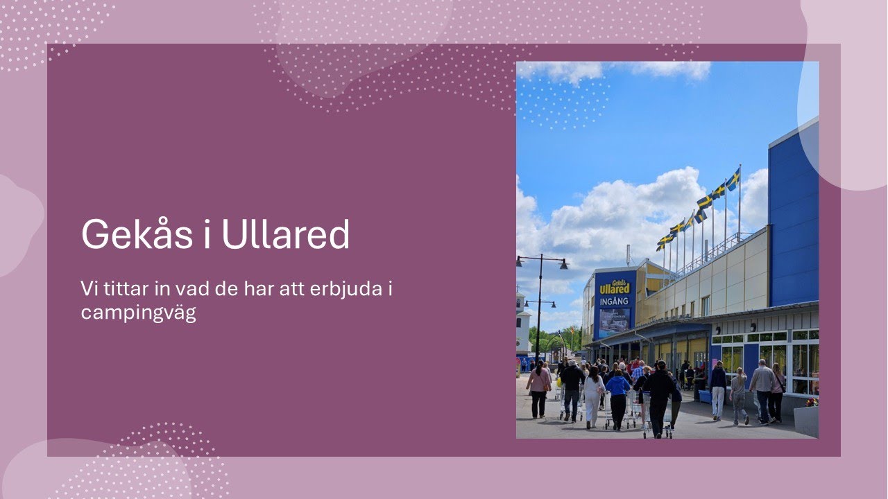 Vi besöker Gekås i Ullared