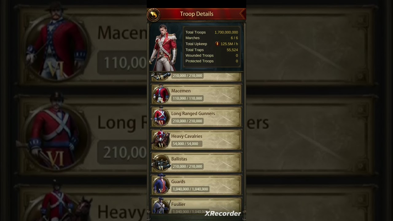 Evony the king's return (all troops) t1 trap #evony #evonytkr #evonygame #evonykingofreturns