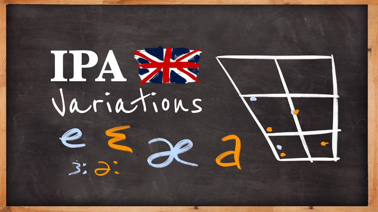 Объяснение вариантов британского английского IPA