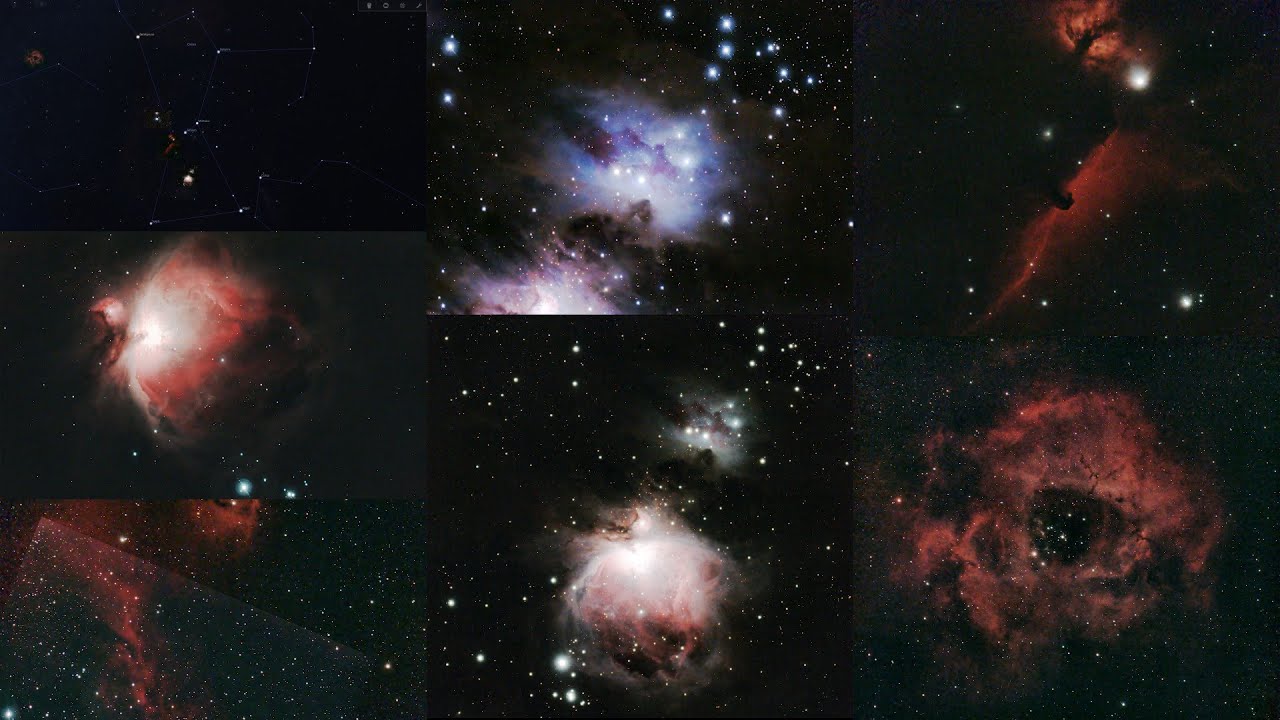 Around Orion With My Smart Scopes
