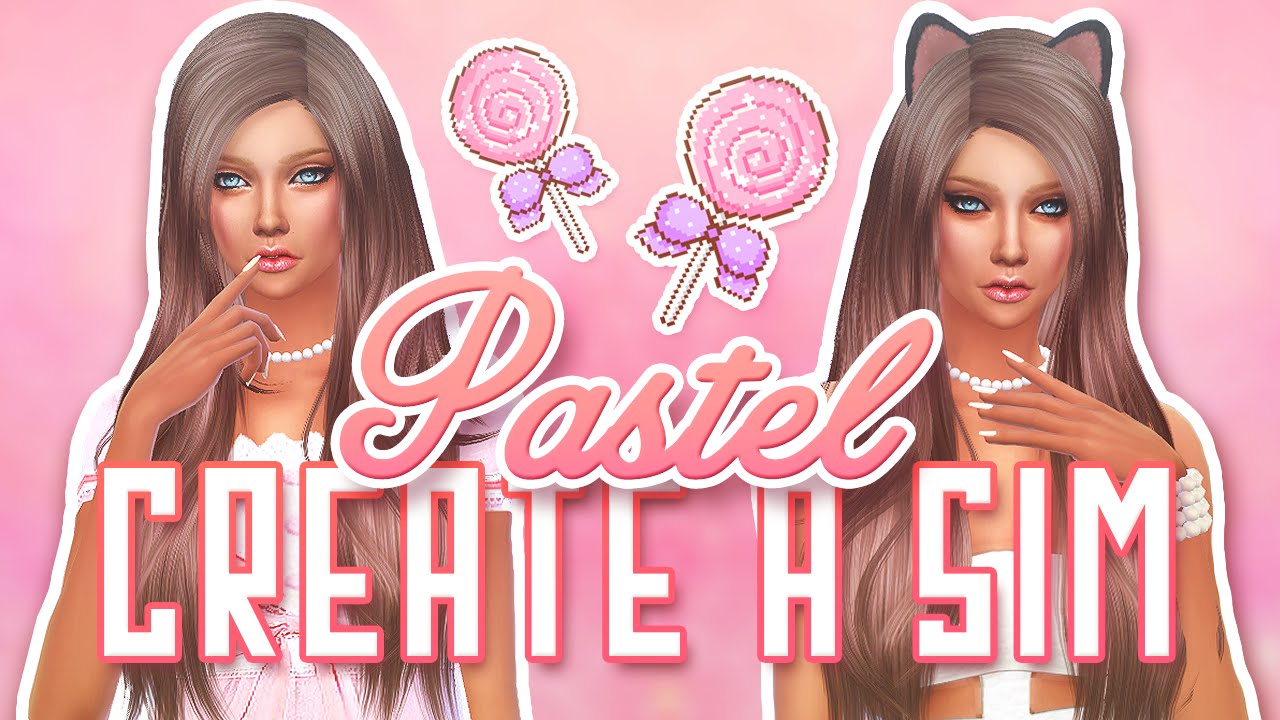 The Sims 4: Create A Sim | Pastel
