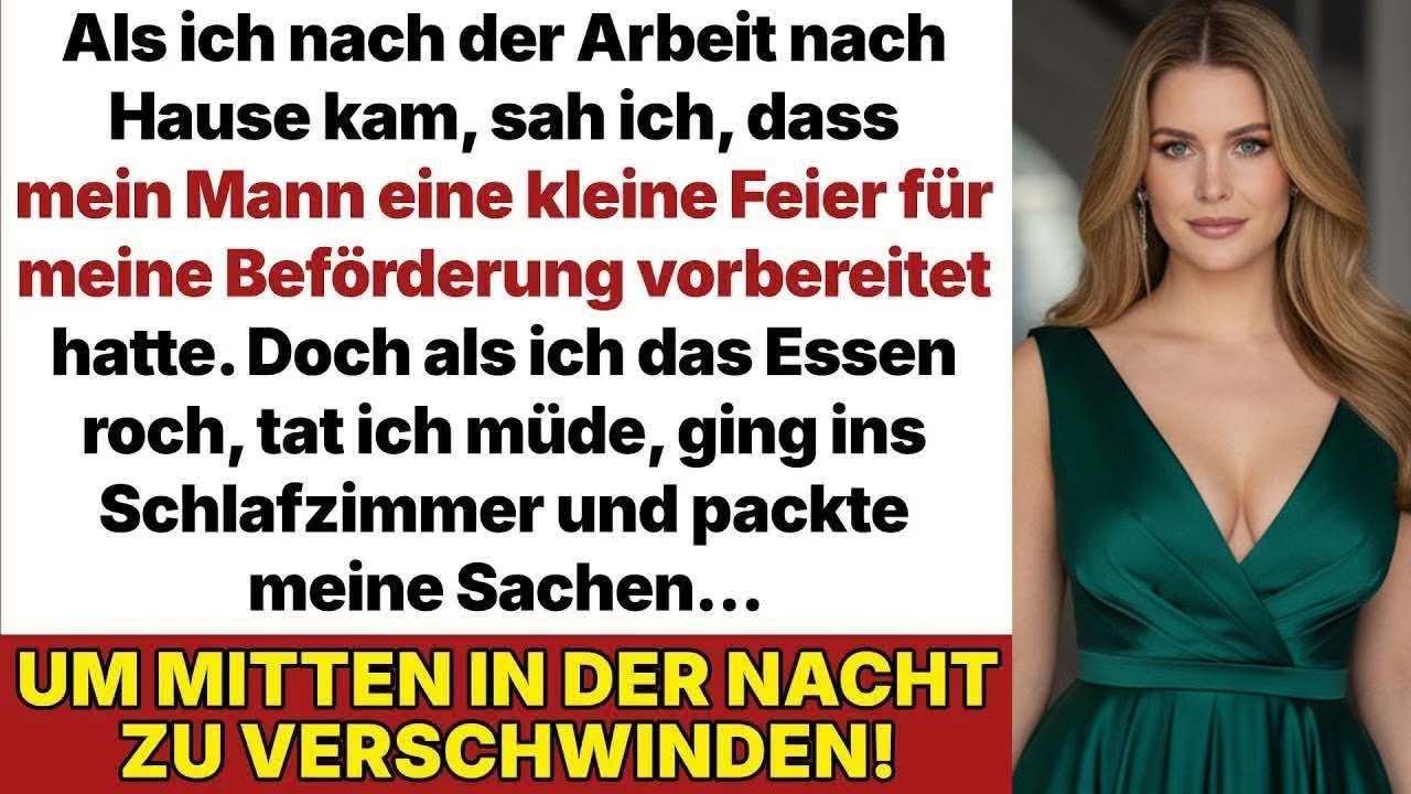 Mein Ehemann machte mir eine Überraschungsparty zum Aufstieg! Als ich das Essen roch, eilte ich…