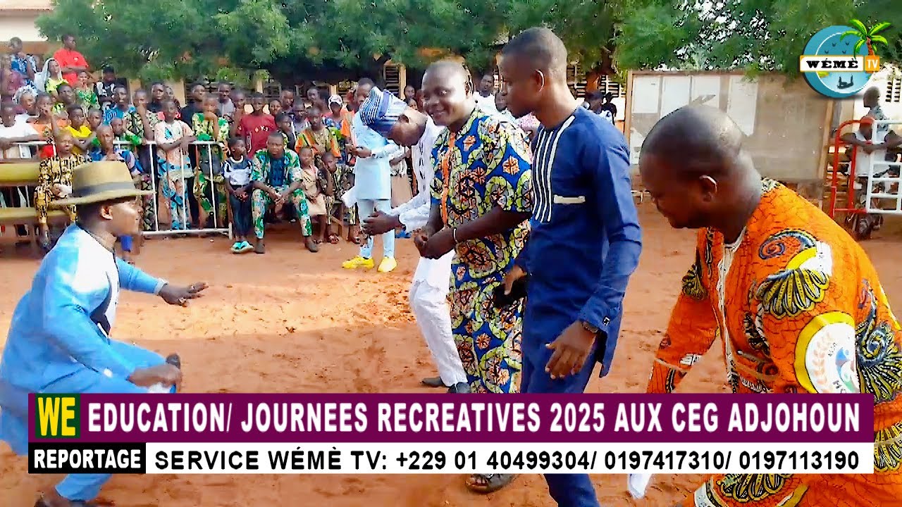EDUCATION/ JOURNEES RECREATIVES 2025 AUX CEG ADJOHOUN