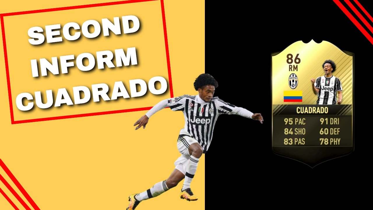 CUADRADO SECOND INFORM FIFA 17 Review Goals & Skills