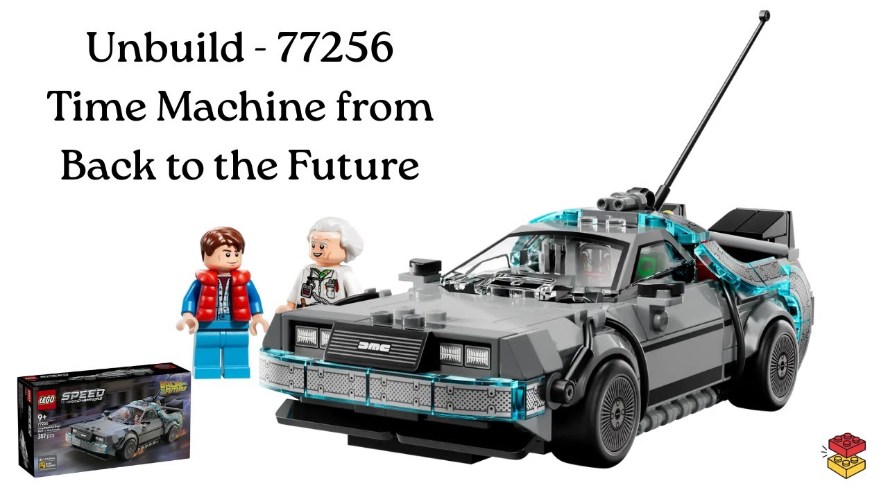 LEGO 77256 – Back to the Future Time Machine | Bag-by-Bag Breakdown (Unbuild / Rebuild Reference)