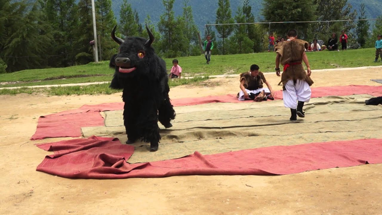 Jhamtse Gatsal - Dalai Lama Birthday - Yak Dance