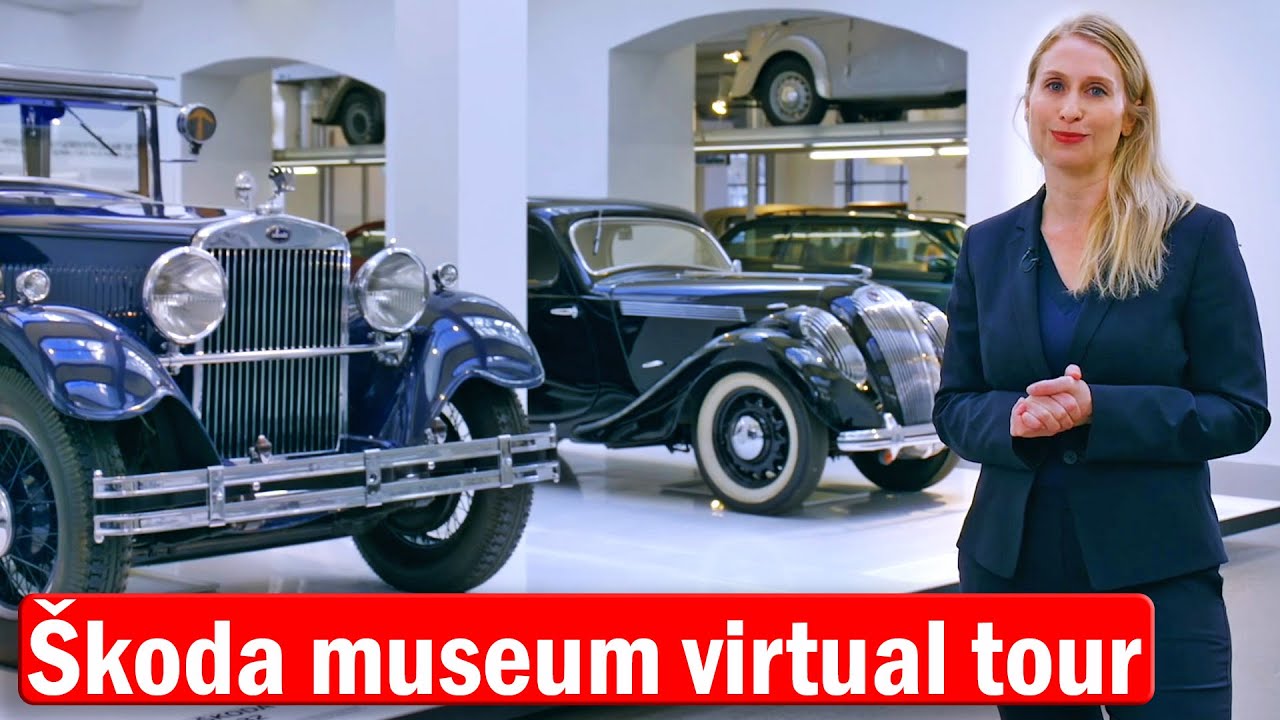 ŠKODA Museum Virtual Tour /CZ/ history of Skoda automobiles // Mladá Boleslav
