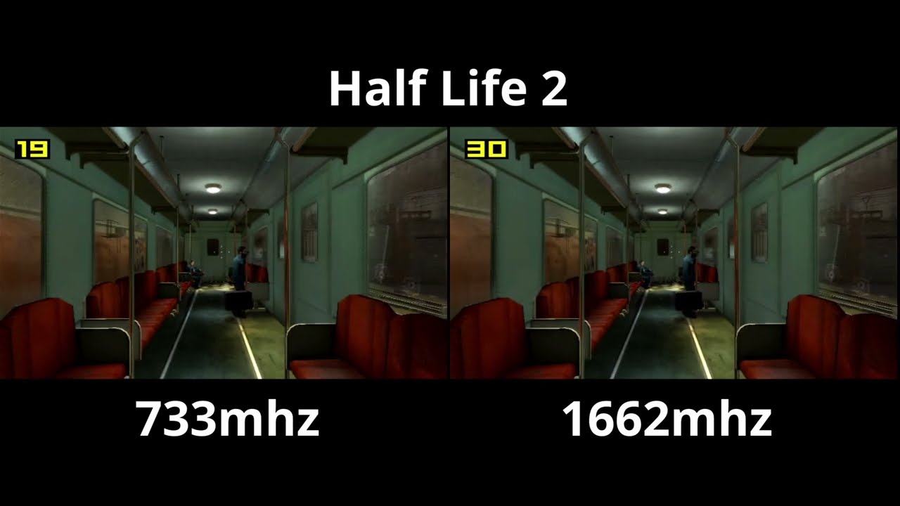 Half Life 2 - Original Xbox CPU Upgrade Comparison