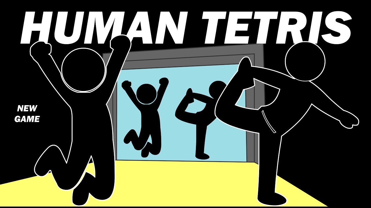 Human Tetris | Immersive Interactive Warm Up | Viral Interactive Game FULL VERSION